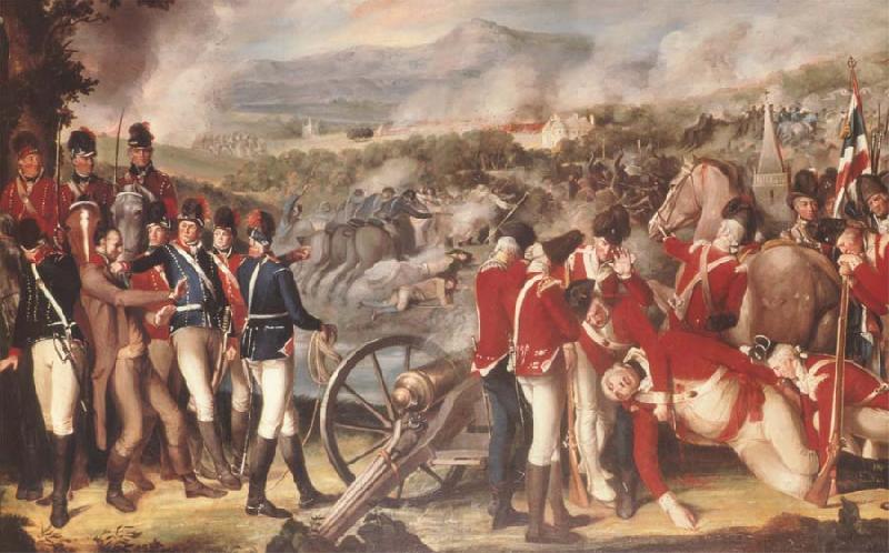 Thomas Pakenham The Battle of Ballynahinch on 13 June by Thomas Robinson,the most detailed and authentic picture of a battle painted in 1798 Spain oil painting art